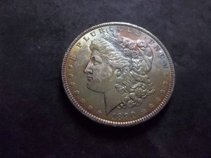1890  Morgan Silver Dollar