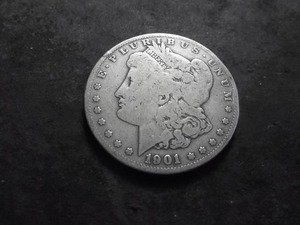 1901 S Morgan Silver Dollar