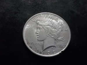 1922  Silver Peace Dollar