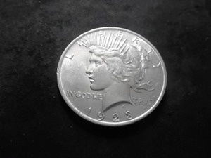 1923 Peace Silver Dollar
