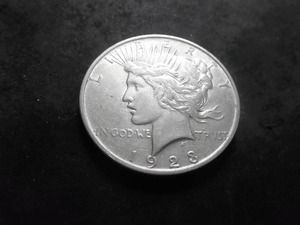 1923 D Peace Silver Dollar