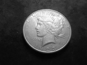 1923 S Peace Silver Dollar
