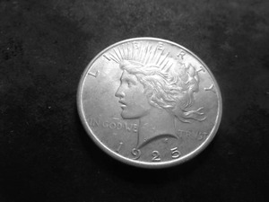 1925 Peace Silver Dollar