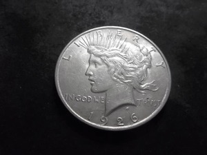 1926 D Silver Peace Dollar
