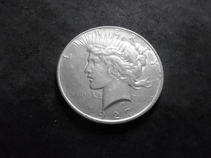 1927 D Peace Silver Dollar
