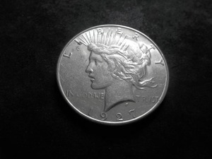 1927 S Peace Silver Dollar