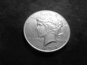 1934 Silver Peace Dollar