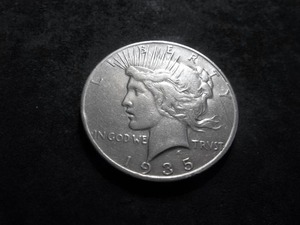 1935 S Peace Silver Dollar