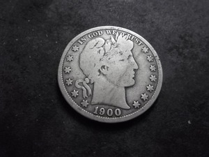 1900 S Barber Half Dollar