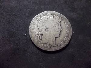 1903 O Barber Half Dollar