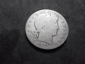 1904 Barber Half Dollar
