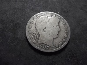 1907 Barber Half Dollar