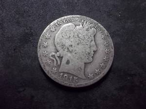 1915 D Barber Half Dollar