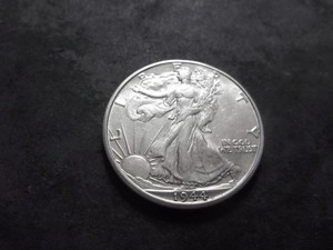 1944 D Walker Half Dollar