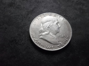1949 D Franklin Half Dollar