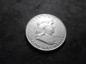 1950 D Franklin Half Dollar