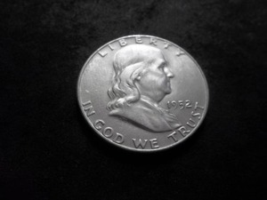 1952 D Franklin Half Dollar