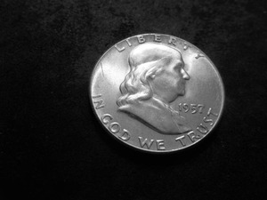 1957 Franklin Half Dollar