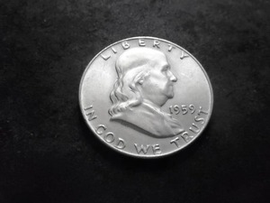 1959 Franklin Half Dollar