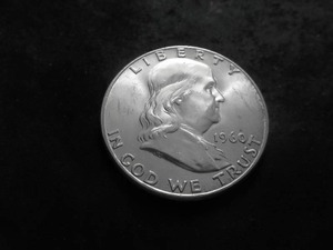 1960 Franklin Half Dollar