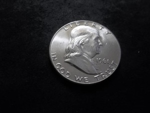 1961 D Franklin Half Dollar