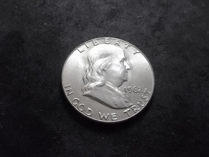 1962 D Franklin Half Dollar