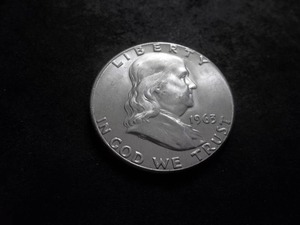 1963 Franklin Half Dollar