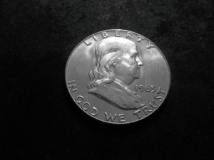 1963 D Franklin Half Dollar