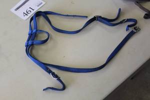 lot 461 image: Nylon Head Stall Blue Full