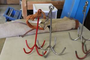 lot 481 image: Lot of (2) Bridle Hooks