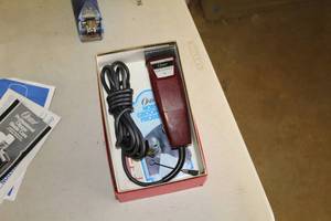 lot 407 image: Oster Horse Grooming Products Ear Clipper 101-01E (in original box)