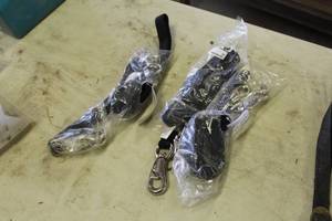 lot 554 image: Lot of (3) Nylon Cross Ties (new)