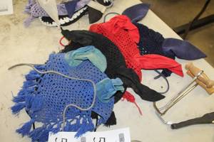 lot 559 image: Lot of (4) Ear Bonnets