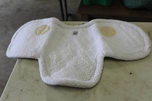 lot 319 image: Wilkers English Pony Saddle Pad White
