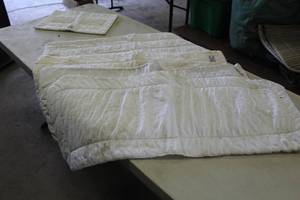 lot 330 image: Lot of (4) Wilkers Pillow Wraps White