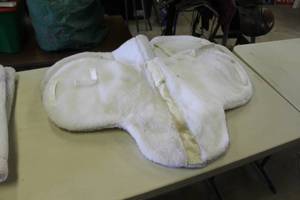 lot 348 image: Lot of (2) English Saddle Pads