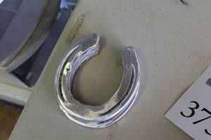 lot 376 image: Lot of (2) Aluminum Horseshoes
