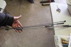 lot 373 image: Lot of (4) Dressage Whips