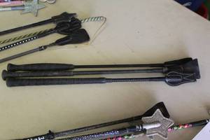 lot 370 image: Lot of (3) Riding Crops