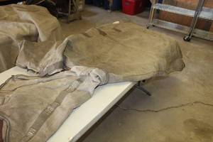 lot 636 image: Rambo Rug Fly Sheet Tan 76L  with Neck Cover