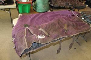 lot 668 image: WeatherBeeta Orican Lightweight Blanket Purple 66L