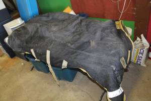 lot 669 image: Rambo Rug Lightweight Blanket Black 81L