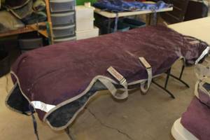 lot 673 image: Rambo Rug Lightweight Blanket Purple 84L