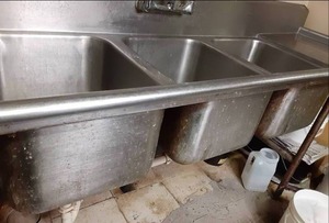3 Basin Stainless Steel Commercial ...