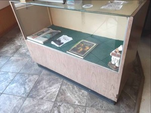 Sales Counter With Display Case and...
