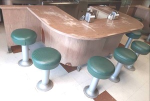 Dining Counter With (7) Stools 112...