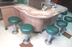 Dining Counter With (7) Stools 112...