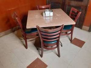 (1) Square Folding Free Standing Re...