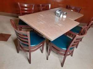 (1) Rectangle Folding Free Standing...