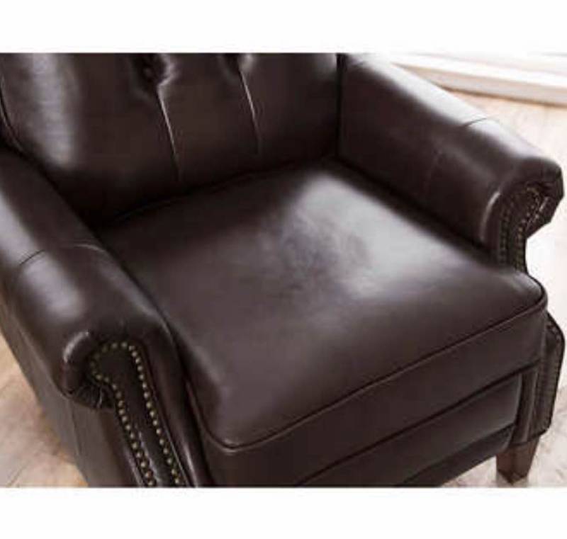 Ridgewood leather deals recliner